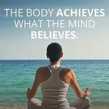The body achieves what the mind believes