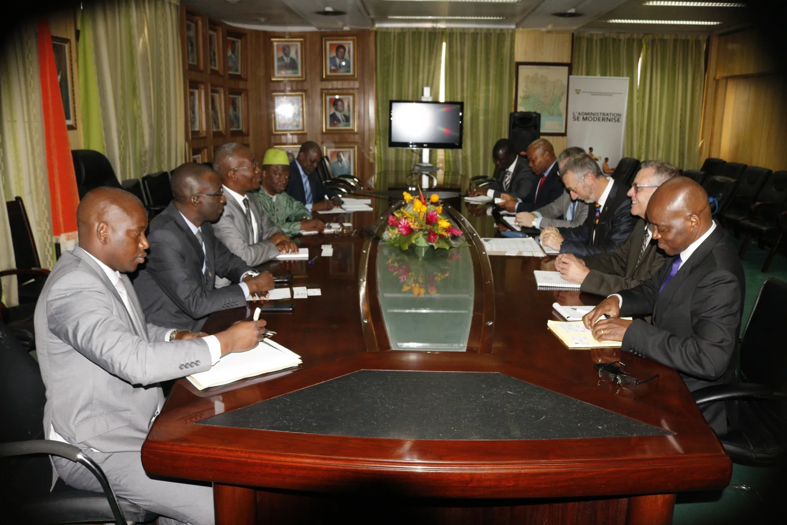 MEETING WITH NATIONAL EDUCTATION MINISTRY MEMBERS